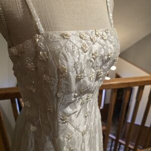 Aspeed Preowned Cream Textured Dress